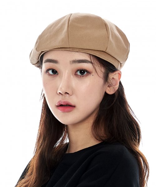 코튼 뉴스보이캡 (베이지)