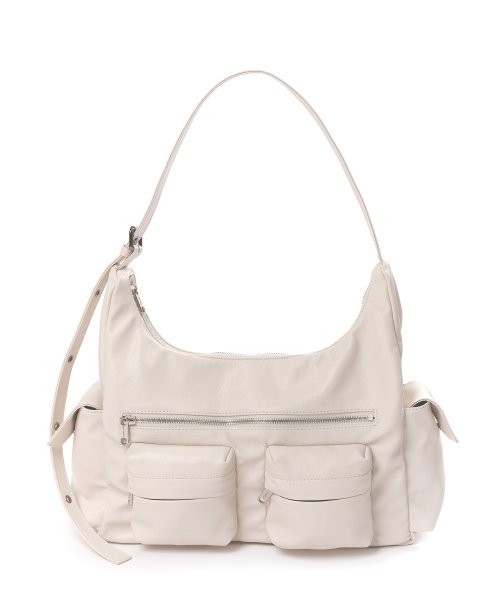 포켓 머그백 pocket mug bag L - nappa ivory