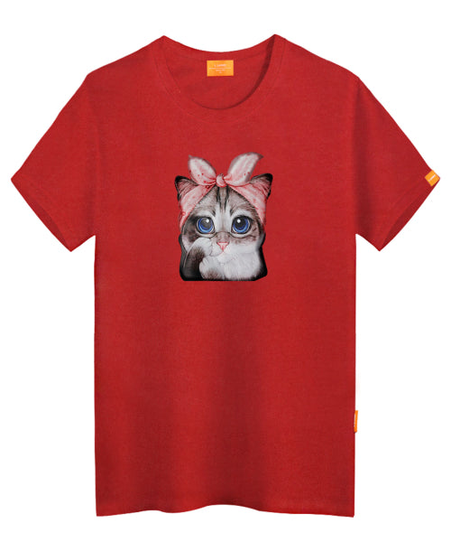 베이비캣 반팔티셔츠 남녀공용 빅사이즈 S~4XL