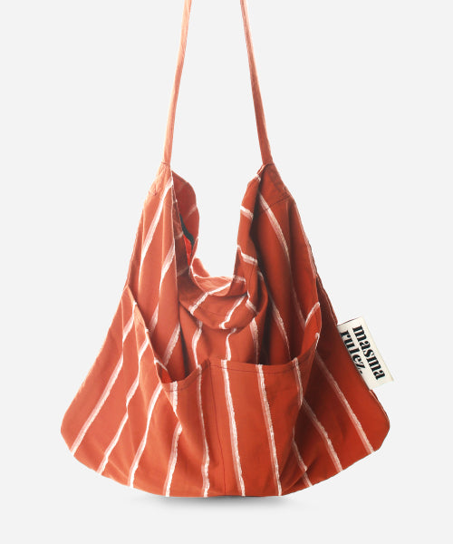 Rabbit eco bag_Wide orange