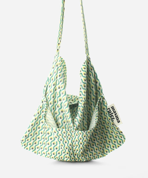 Rabbit eco bag_Green leaf