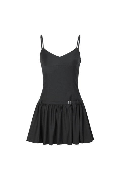 BIANCA DRESS charcoal