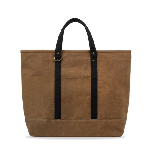 Gravity Tote & Shoulder Bag (왁스캔버스) (카멜)