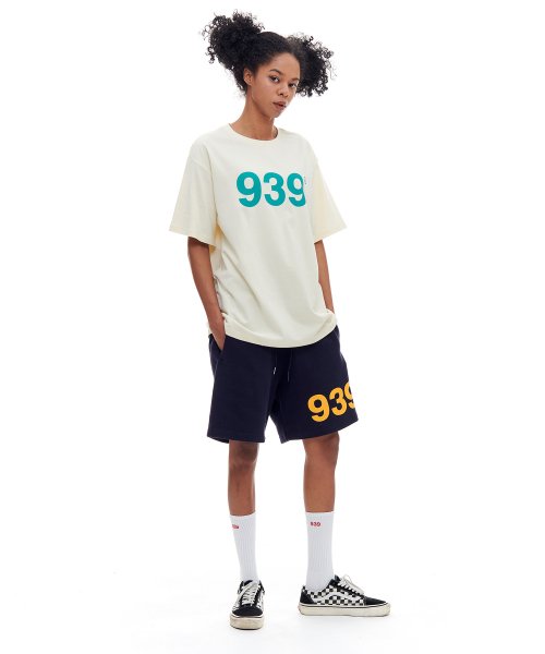939 LOGO T-SHIRTS (IVORY)