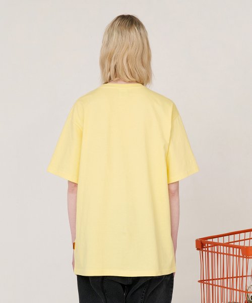 오렌지 티셔츠 / 라이트 옐로우