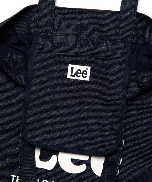 Cotton string eco bag indigo dark
