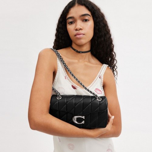 태비 숄더 백 26 위드 퀼팅 CP150 LHBLK