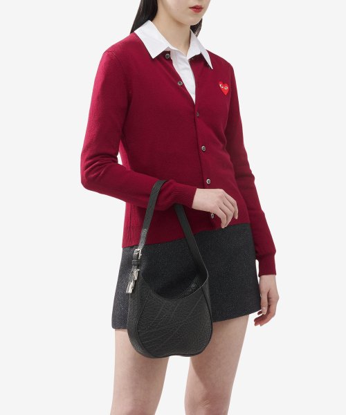 스몰 체스 바게트 숄더백 - 블랙 / 8080955