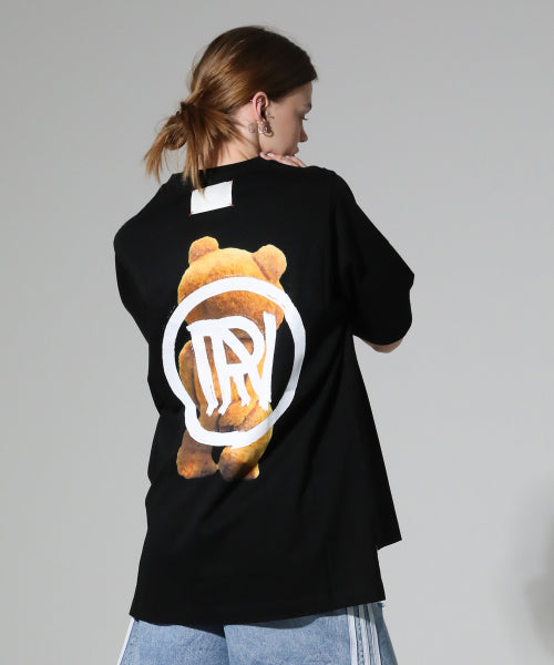 로고 베어 티셔츠 (Black)