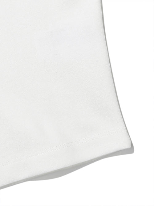 우먼 베이직 반소매 티셔츠 (화이트)