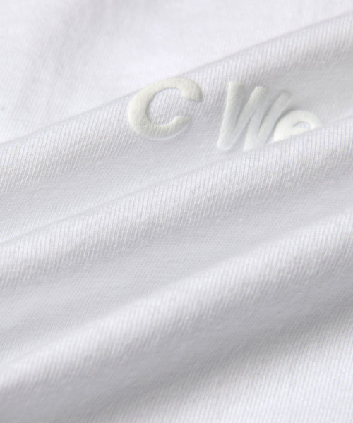 씨웨어 크롭 티셔츠 화이트