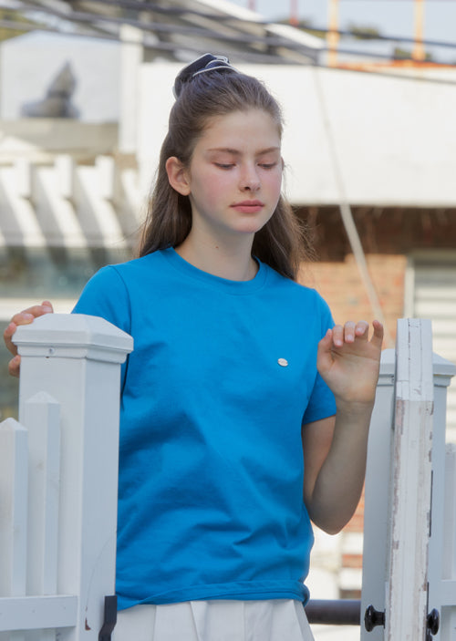 ANC GOLD LOGO DAILY TEE_BLUE