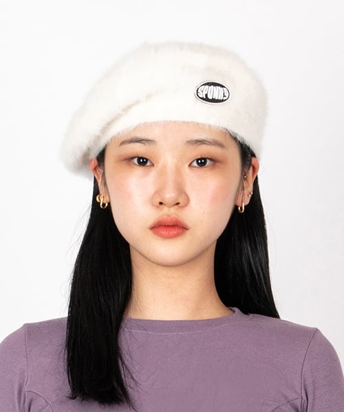 베레모 (화이트)