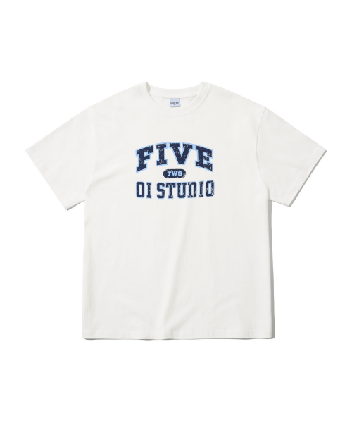 FIVETWO ARCH LOGO T-SHIRT [WHITE]