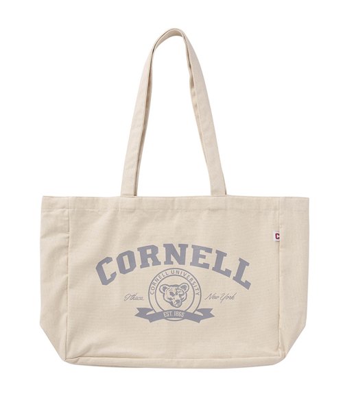코넬 빅레드 빈티지 베어 에코백_오트밀