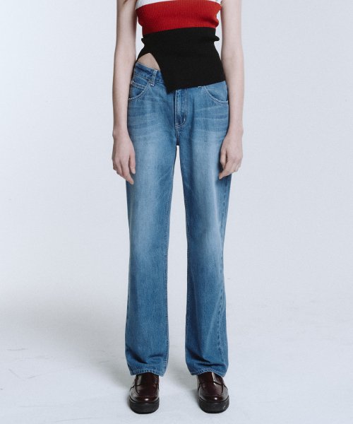 Newtro straight jeans-woman_AA3ST202