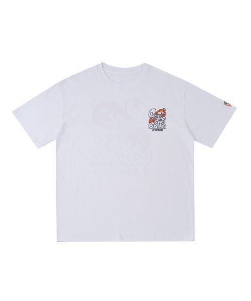 MELTING CARROT TEE WHITE