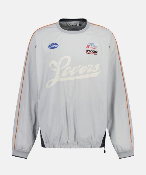 Lovers Golf Pullover Light Grey