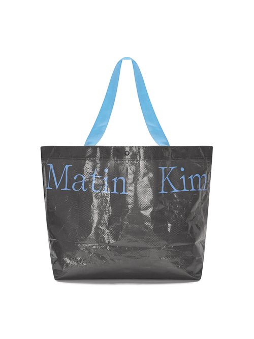 MATIN TARPAULIN SHOPPER BAG IN GREY