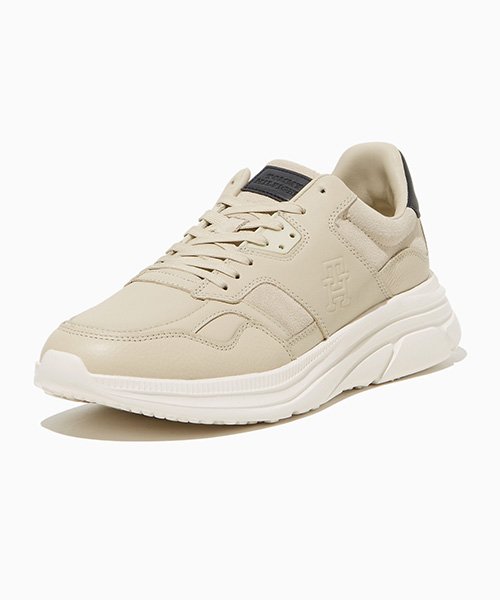 Premium Leather Modern Runner - Beige (T52E0ARS050MT1AES)