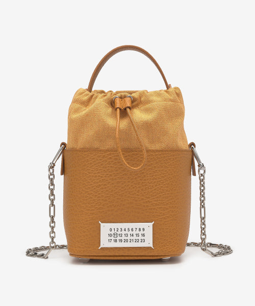 스몰 5AC 버킷백 - 머스타드 / S61WG0035P4348T2336