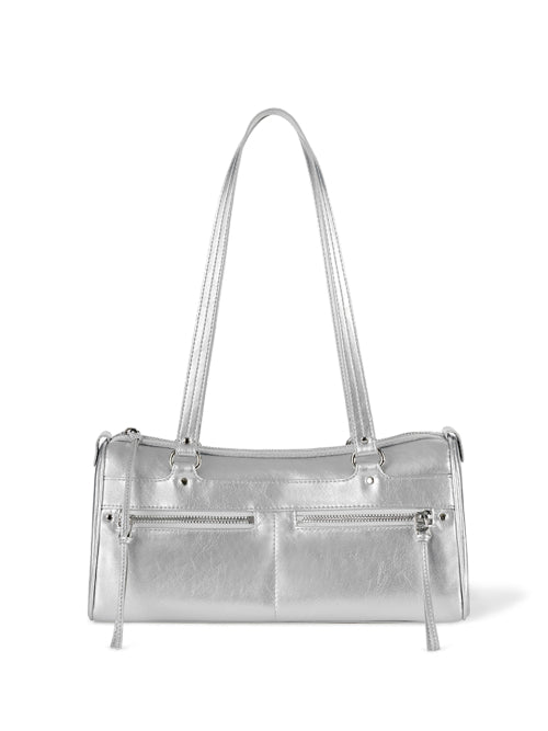READY DUFFLE BAG - SILVER