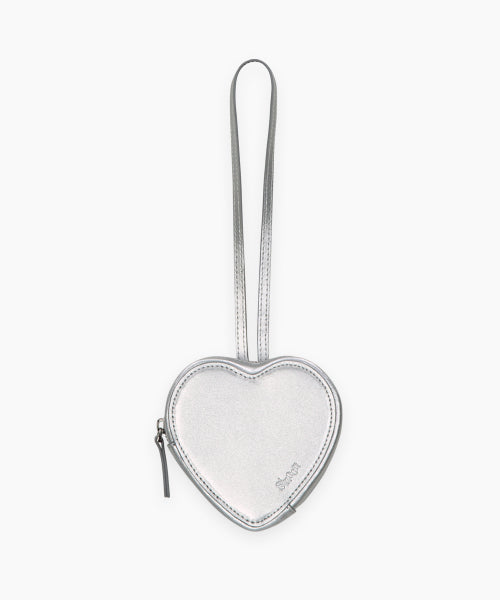 HEART HANDBAG (SILVER)
