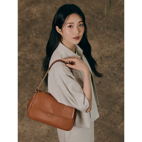 노라 숄더백 (브릭)