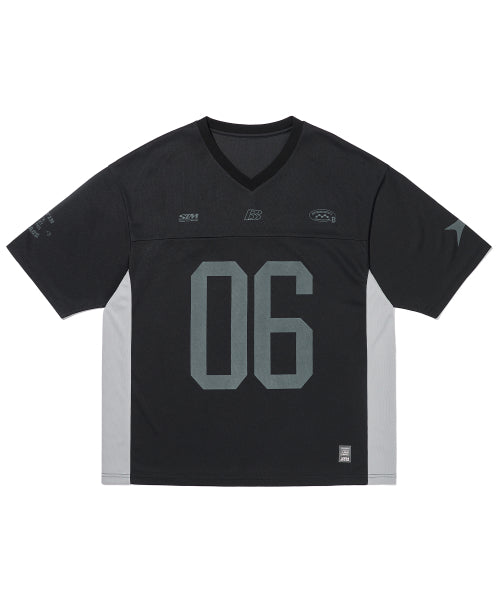BB06 RUGBY TEE - BLACK