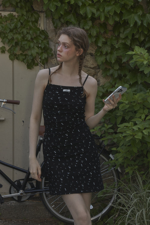 FLOWER MINI DRESS