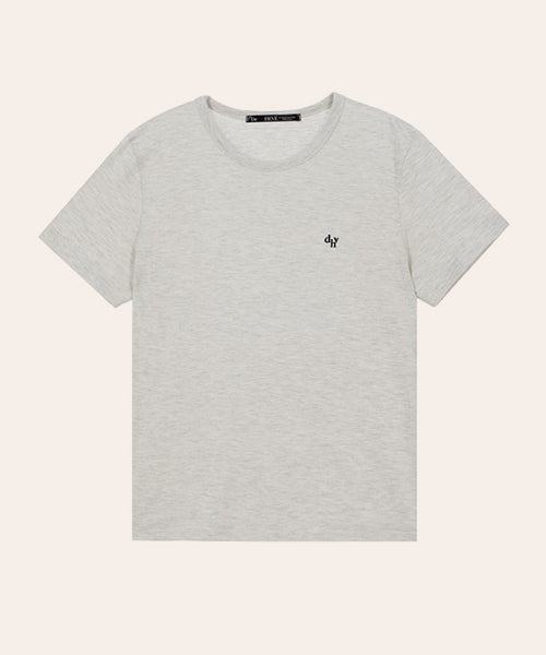 dhv Embroidery T-shirt [Oatmeal]