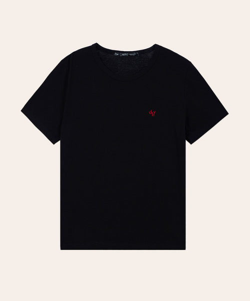 dhv Embroidery T-shirt [Black]