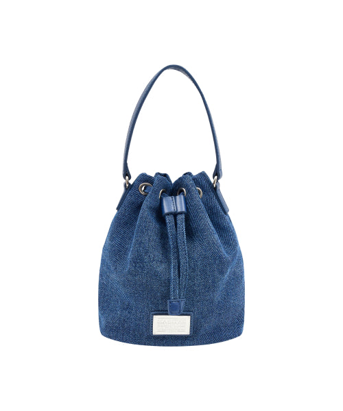 CLASSIC LOGO MINI BUCKET BAG dark blue