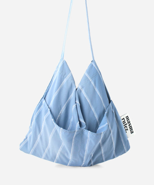 Rabbit eco bag_Wide sky blue