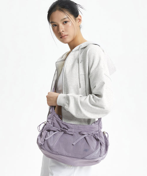 NBGCFSW104 / 글로시 리본 호보백 (VIOLET)