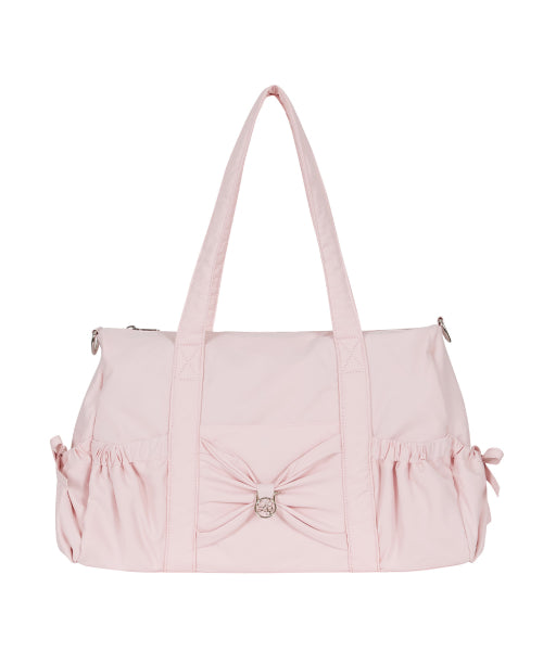 보우 포티 더플 백 핑크