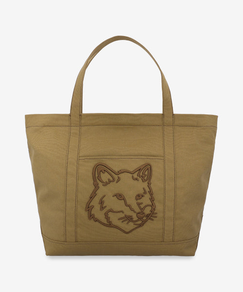 폭스 헤드 라지 토트백 - 체슈넛 / LW05104WW0107P252