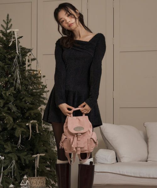 lotsyou_Merry merry Dress Black