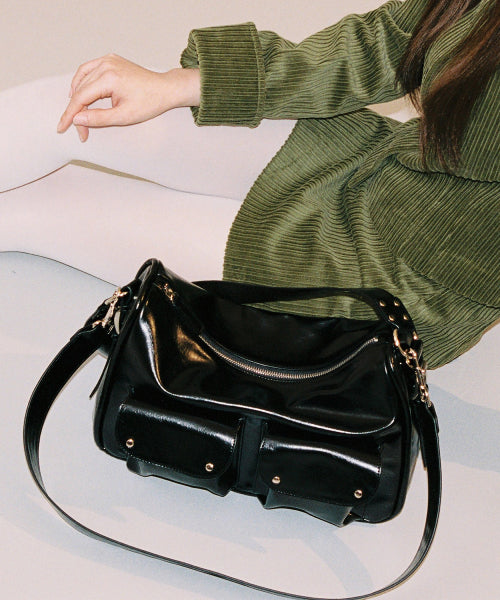 camera bag (crinkle black)