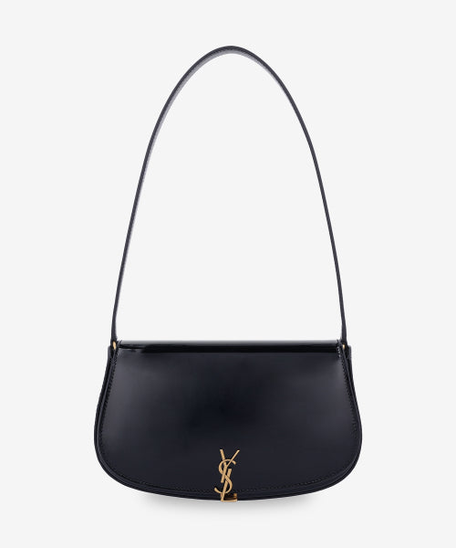 미니 모노그램 볼테르 하프문 숄더백 - 블랙:골드 / 779642BMIIW1000