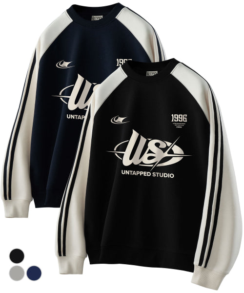 1996 US 트랙 스포티 오버핏 맨투맨 3Color