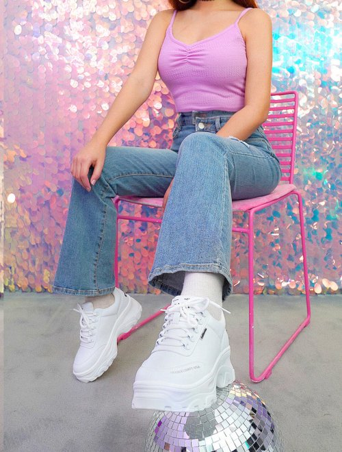 여성 모니카 스니커즈 화이트