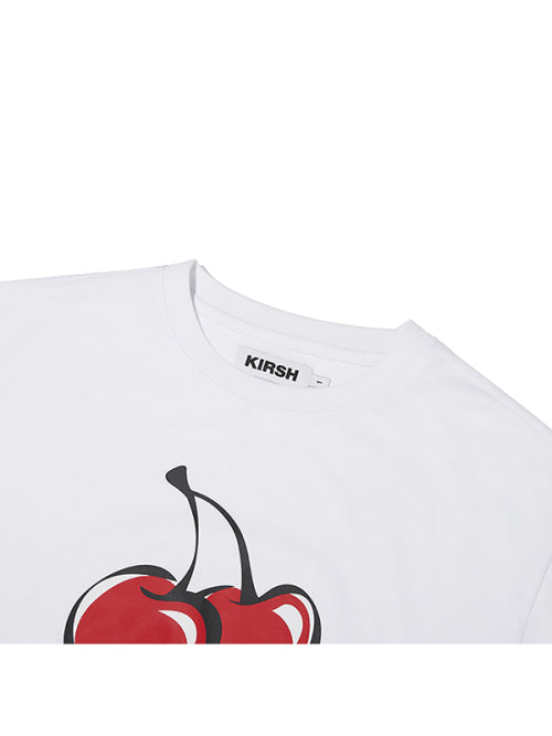 빅 체리 티셔츠 [화이트]W