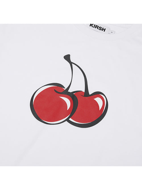빅 체리 티셔츠 [화이트]W