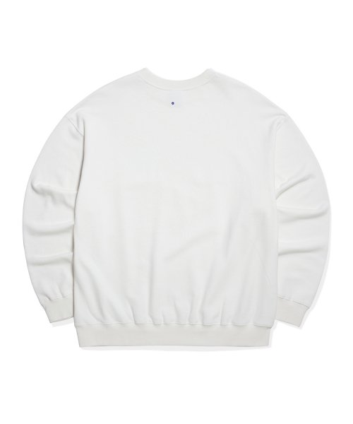 FRAGILE LOGO 스웨트셔츠 white