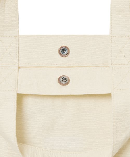 캔버스 쇼퍼 토트 - 베이지