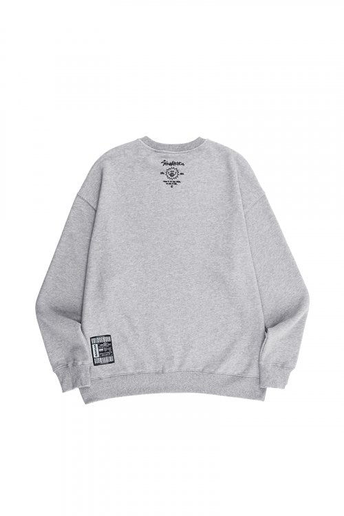 남녀공용 맨투맨(그레이) $MILE OG MTM T-SHIRT GRAY