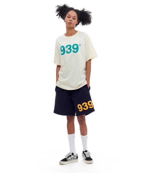 939 LOGO T-SHIRTS (IVORY)
