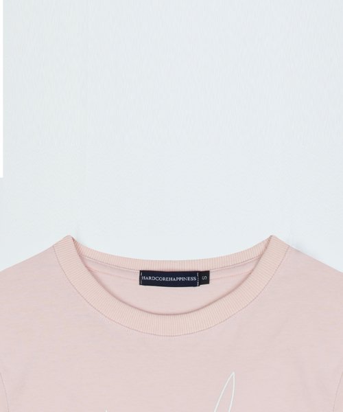 H DRAWING TEE_PINK