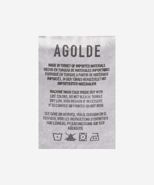 90S 핀치 하이웨이스트 크롭 데님 팬츠 - 블랙 / A154B1207BLKTE